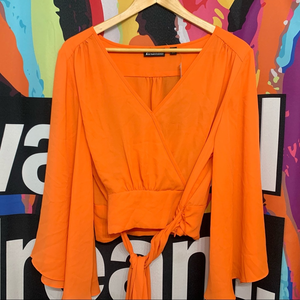 7th Ave Bell Sleeve Top